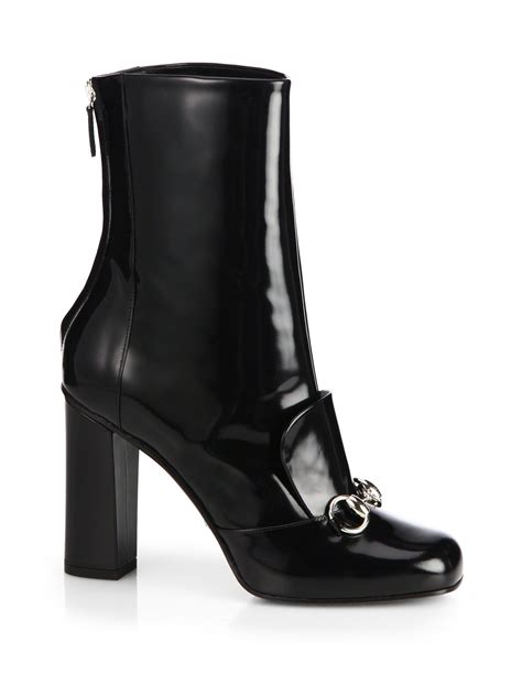 pull-on / slip-on gucci boots women|saks gucci boots.